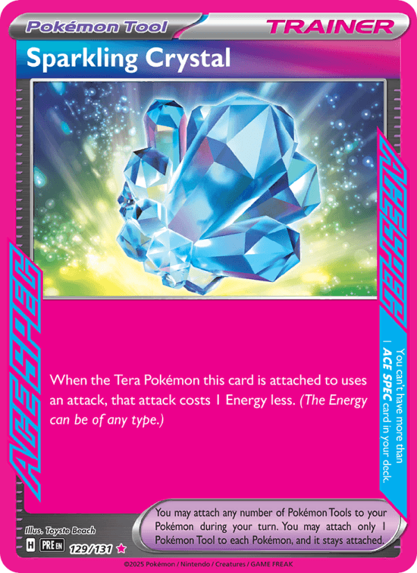 Sparkling Crystal from PRISMATIC EVOLUTIONS 2025