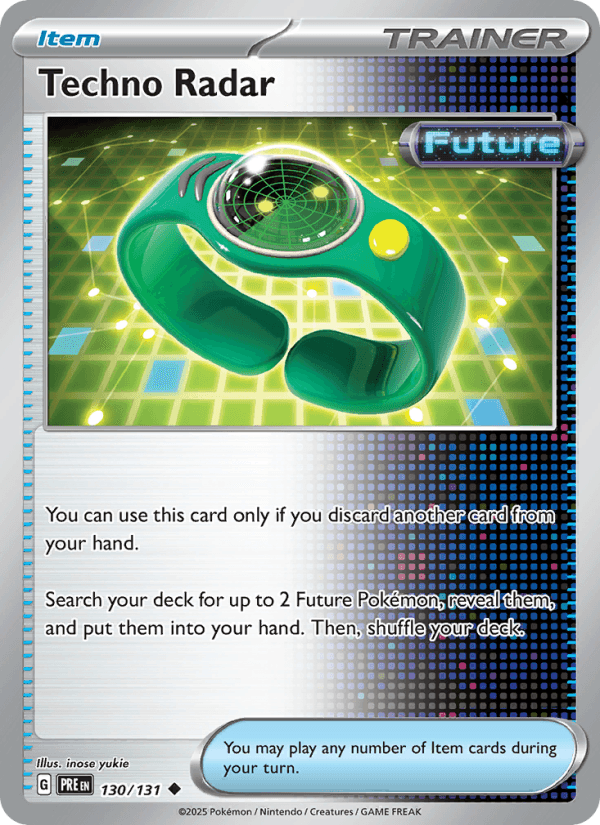 Techno Radar from POKEMON PLAY 2023