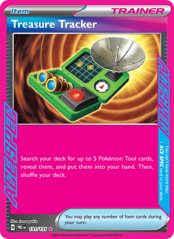 Treasure Tracker from PRISMATIC EVOLUTIONS 2025