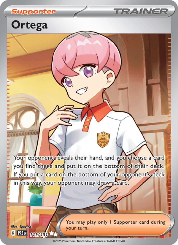 Ortega from PRISMATIC EVOLUTIONS 2025