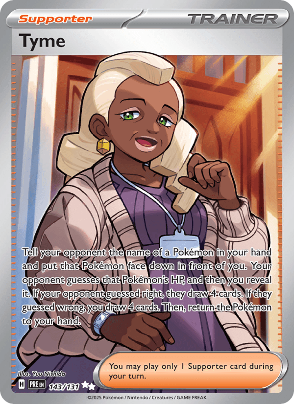 Tyme from PRISMATIC EVOLUTIONS 2025