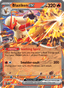 Blaziken EX from JOURNEY TOGETHER 2025