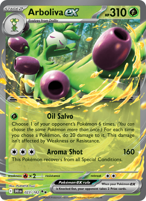 Arboliva EX from DESTINED RIVALS 2025