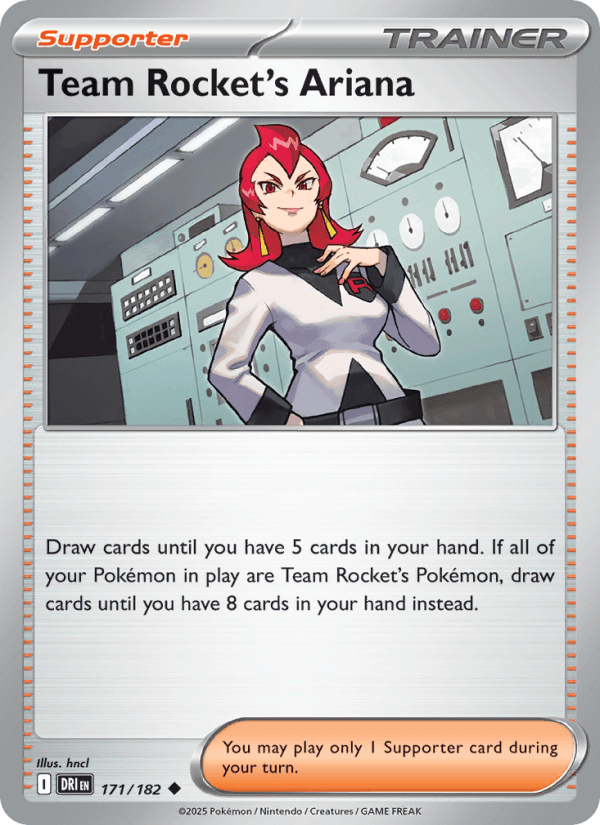 Team Rocket's Ariana from DESTINED RIVALS 2025