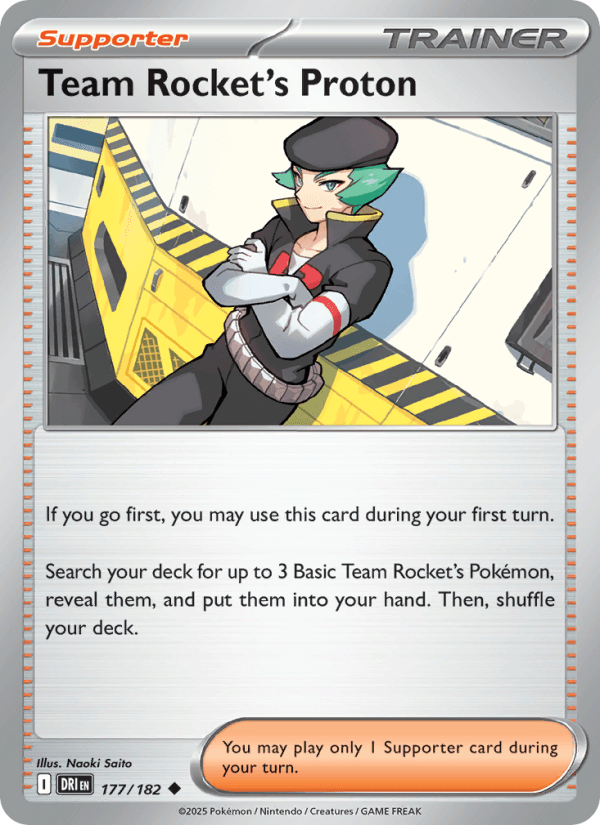 Team Rocket's Proton from GLORY OF TEAM ROCKET 2025