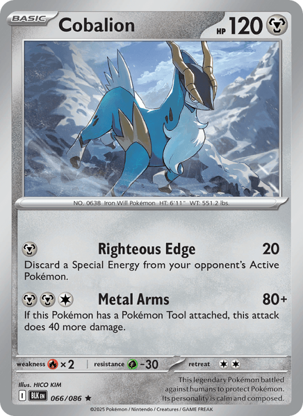 Cobalion from BLACK BOLT 2025