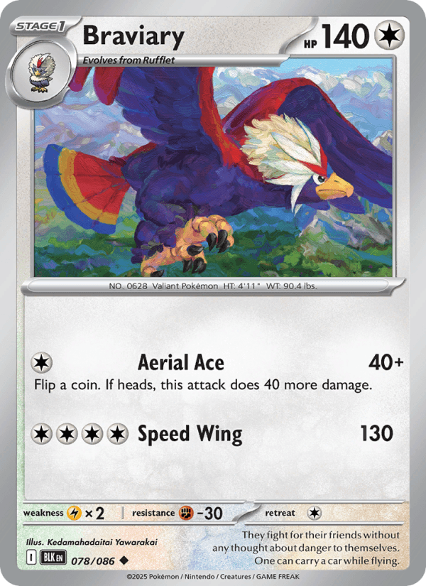 Braviary from SURGING SPARKS 2024