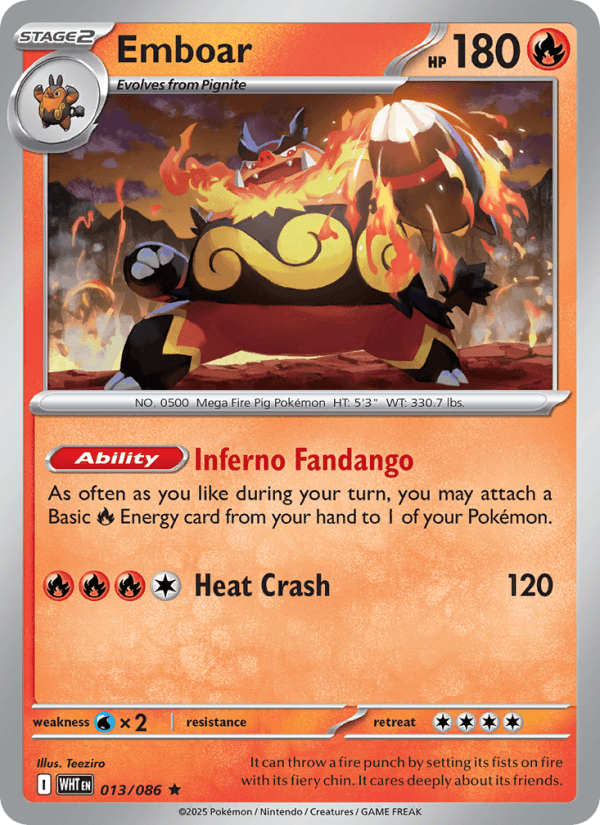 Emboar from WHITE FLARE 2025