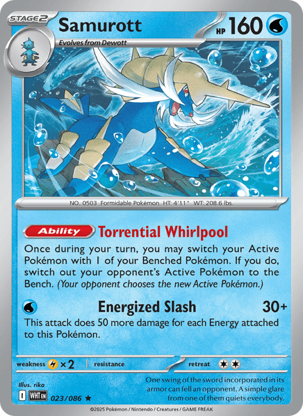 Samurott from WHITE FLARE 2025