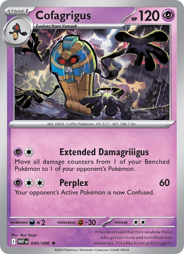 Cofagrigus from WHITE FLARE 2025