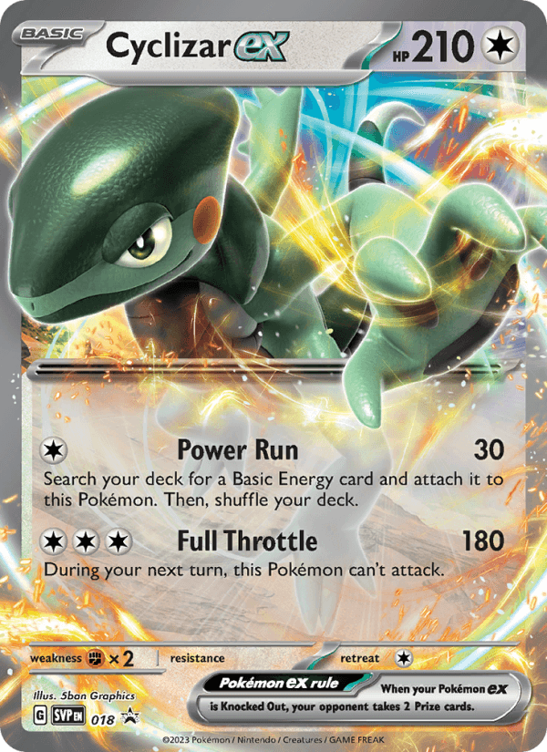 Cyclizar EX from SURGING SPARKS 2024