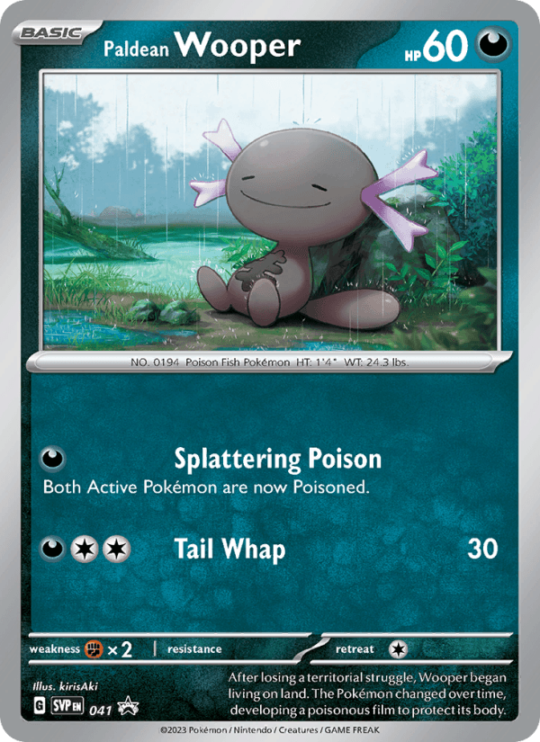 Paldean Wooper from TRIPLET BEAT 2023