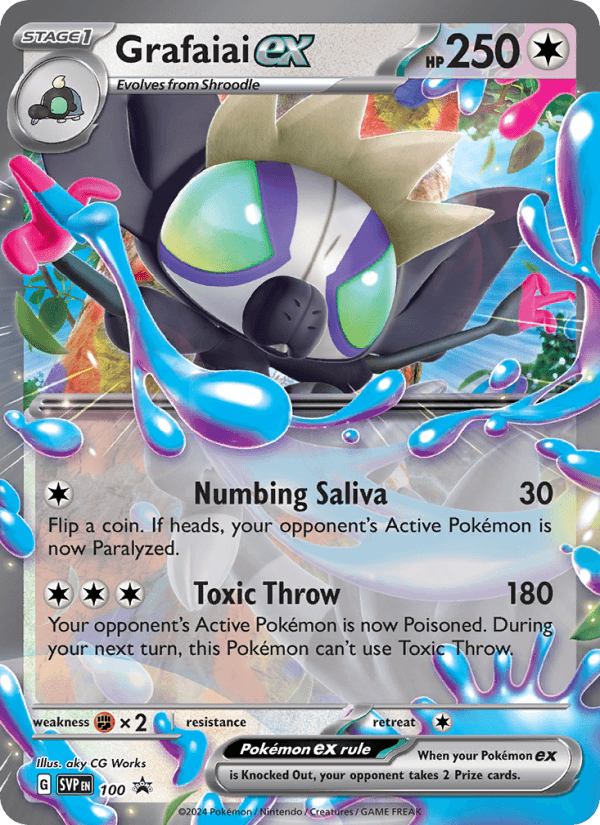 Grafaiai EX from SVP BLACK STAR PROMOS 2024