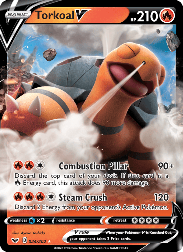 Torkoal V from SHIELD 2019
