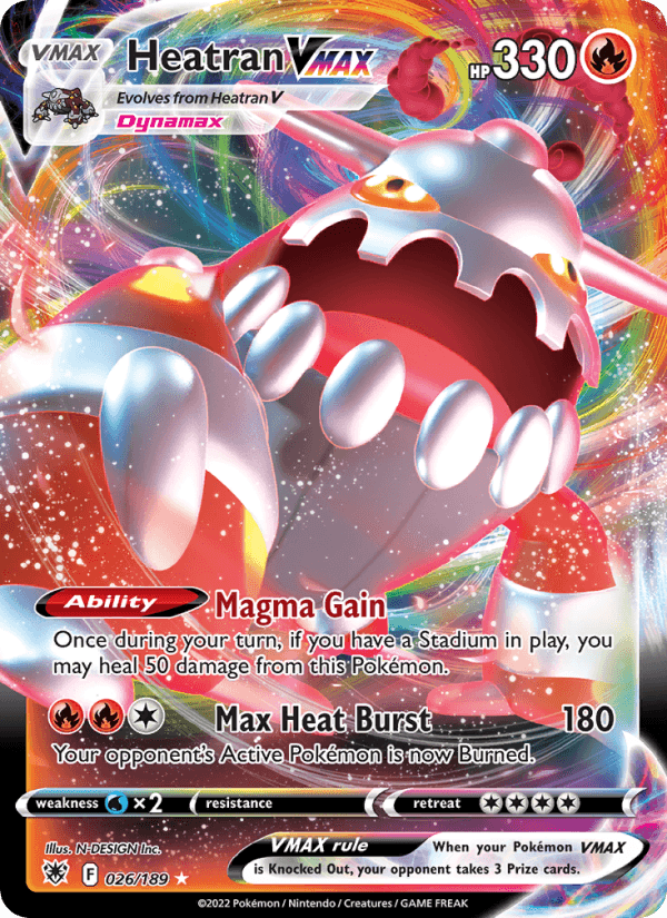 Heatran VMAX from SPACE JUGGLER 2022