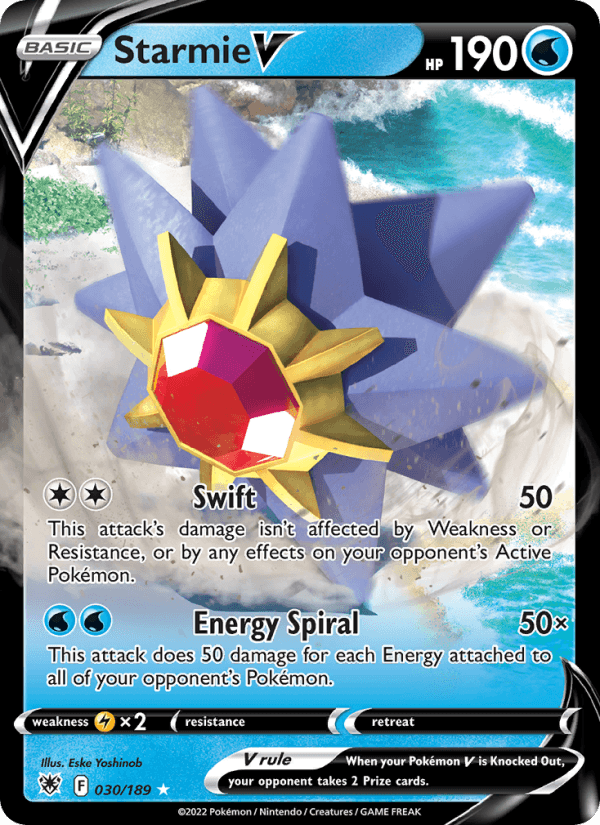 Starmie V from BATTLE REGION 2022