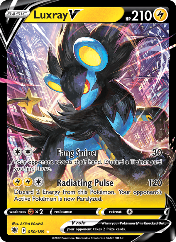 Luxray V from ASTRAL RADIANCE 2022