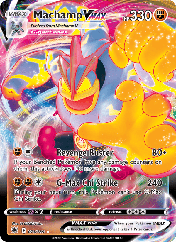 Machamp VMAX from TIME GAZER 2022