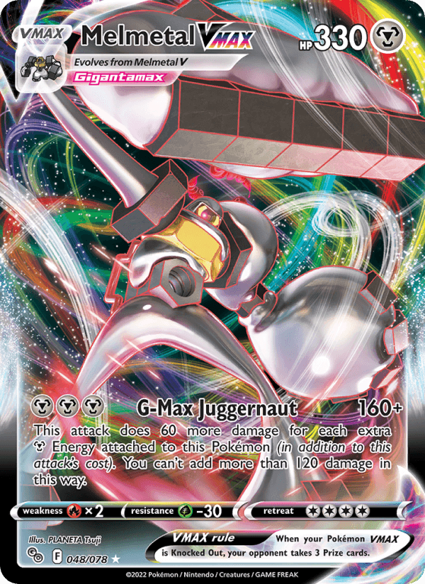 Melmetal VMAX from POKEMON GO 2022 - Legacy graded card 00025985 by RKT Grading