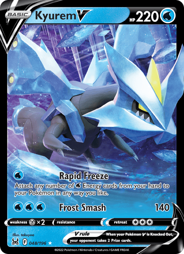 Kyurem V from LOST ORIGIN 2022