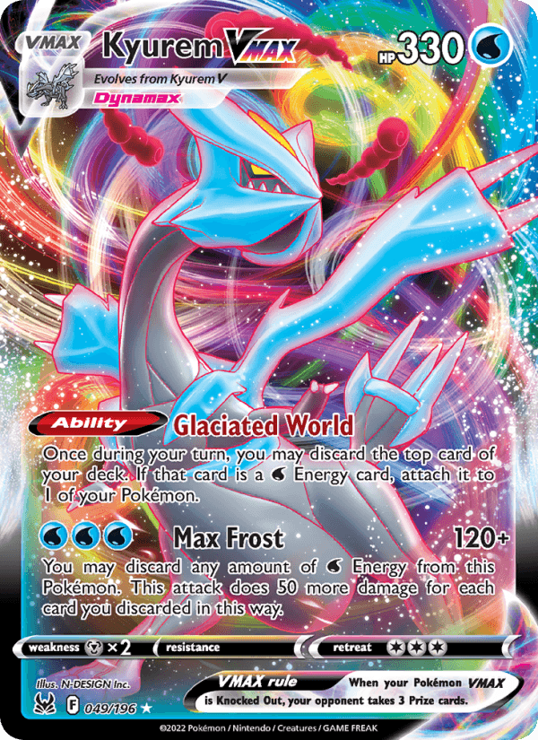 Kyurem VMAX from LOST ABYSS 2022