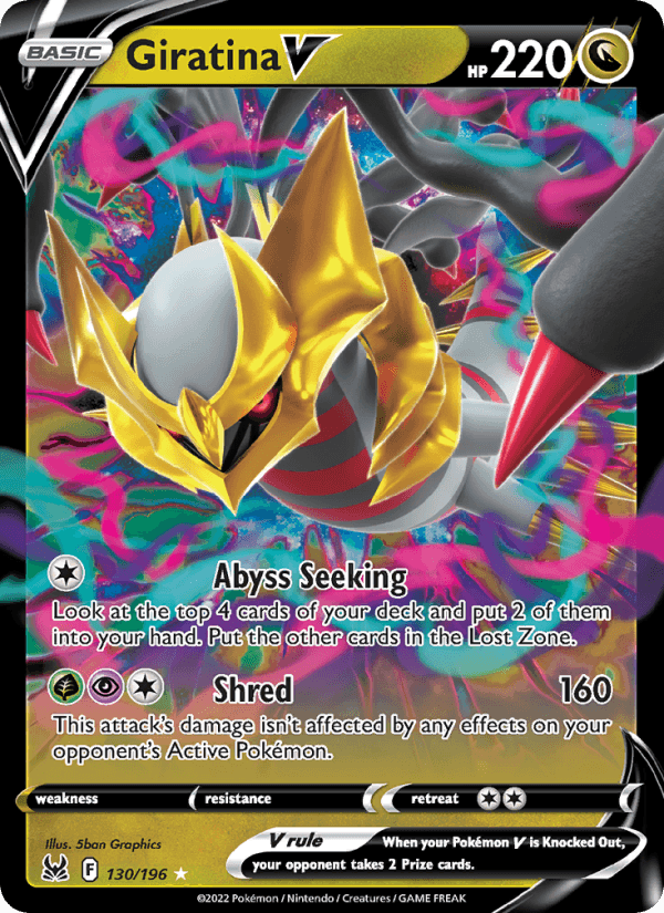 Giratina V from LOST ORIGIN 2022