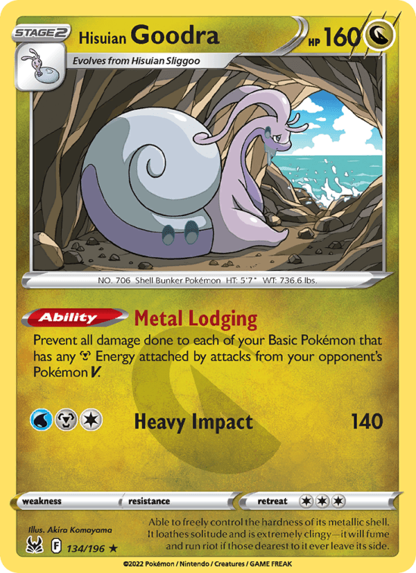 Hisuian Goodra from LOST ORIGIN 2022
