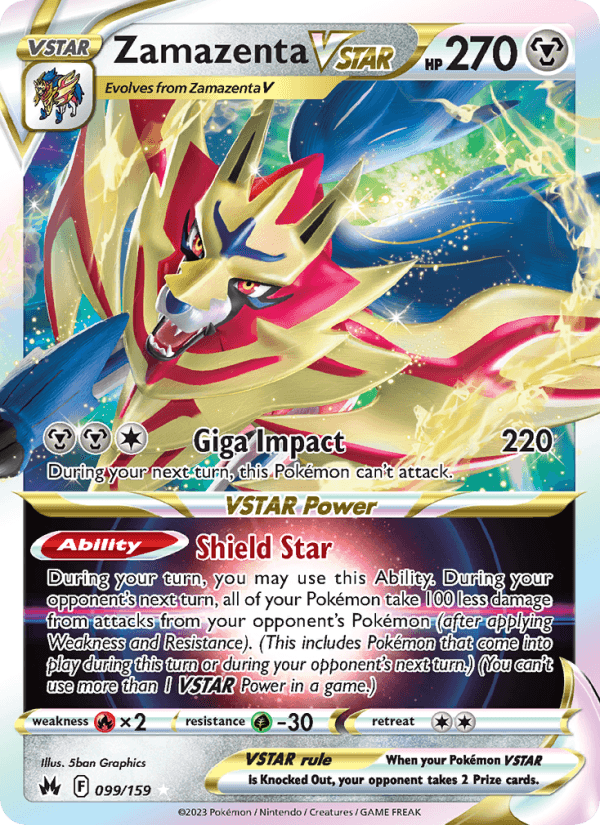 Zamazenta VSTAR from AZURE SHADOW - ROAR 2024