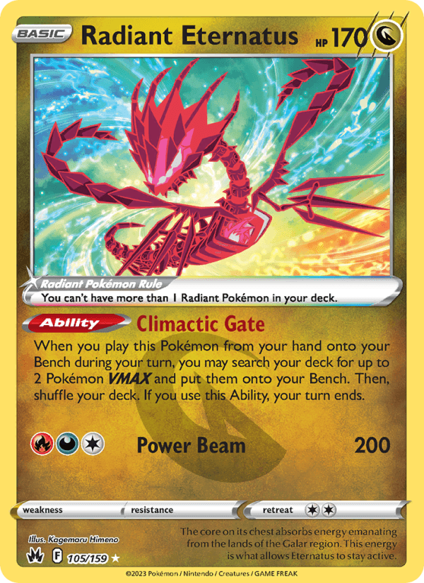 Radiant Eternatus from CROWN ZENITH 2023