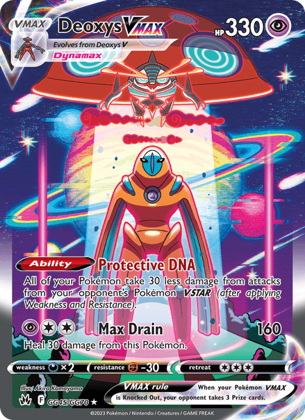 Deoxys VMAX from VSTAR UNIVERSE 2022