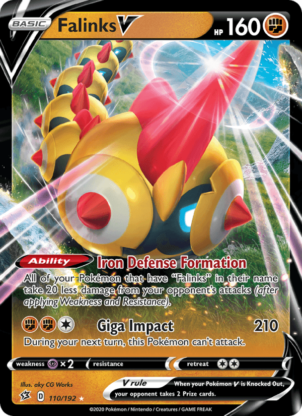 Falinks V from SHINY STAR V 2020