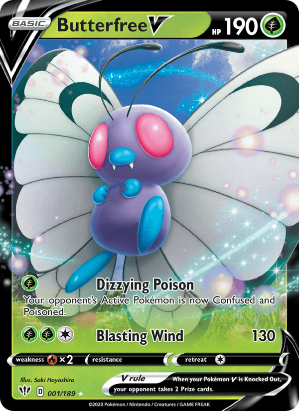 Butterfree V from EXPLOSIVE WALKER 2020