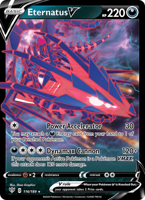 Eternatus V from SPECIAL DECK SET 2021