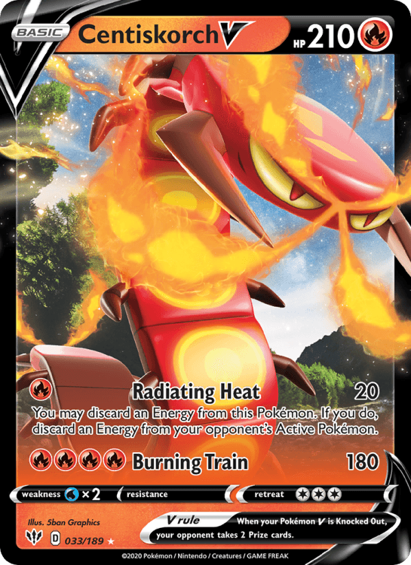 Centiskorch V from EXPLOSIVE WALKER 2020