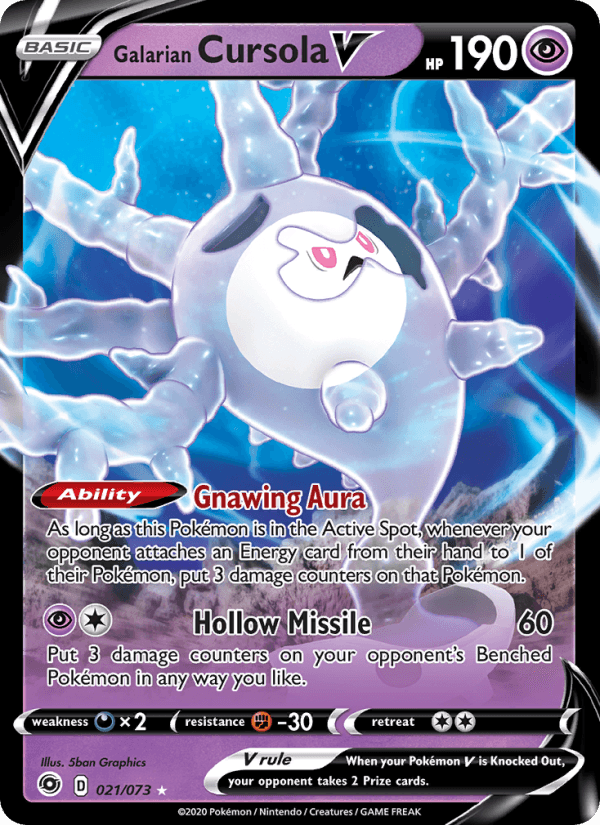 Galarian Cursola V from CHAMPION'S PATH 2020