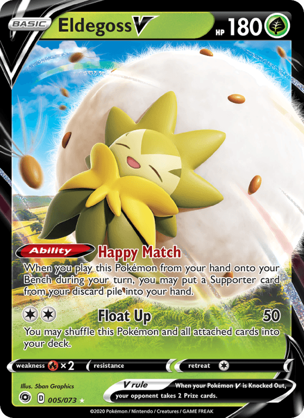 Eldegoss V from REBEL CLASH 2020