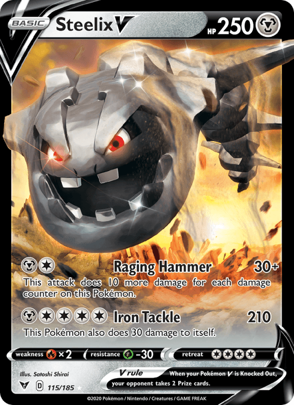 Steelix V from VIVID VOLTAGE 2020