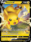 Pikachu V from FUSION STRIKE 2021