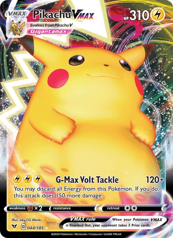 Pikachu VMAX from LOST ORIGIN 2022