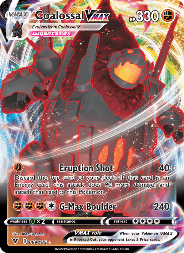 Coalossal VMAX from VIVID VOLTAGE 2020