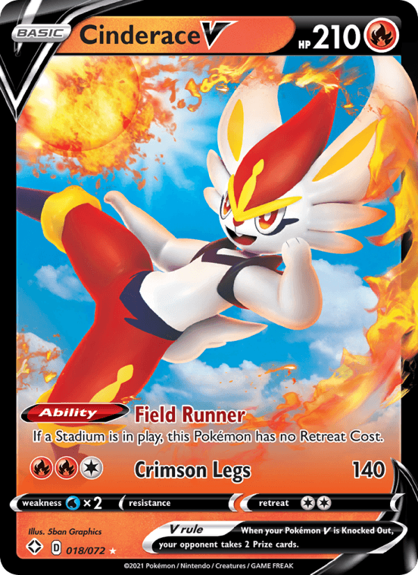 Cinderace V from STELLAR MIRACLE 2024