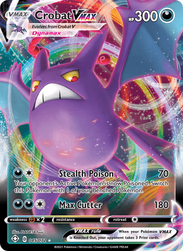 Crobat VMAX from SHINING FATES 2021