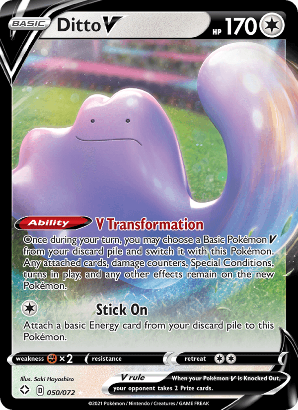 Ditto V from SHINY STAR V 2020