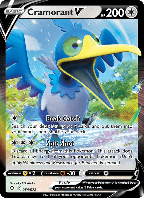Cramorant V from SWORD & SHIELD 2020