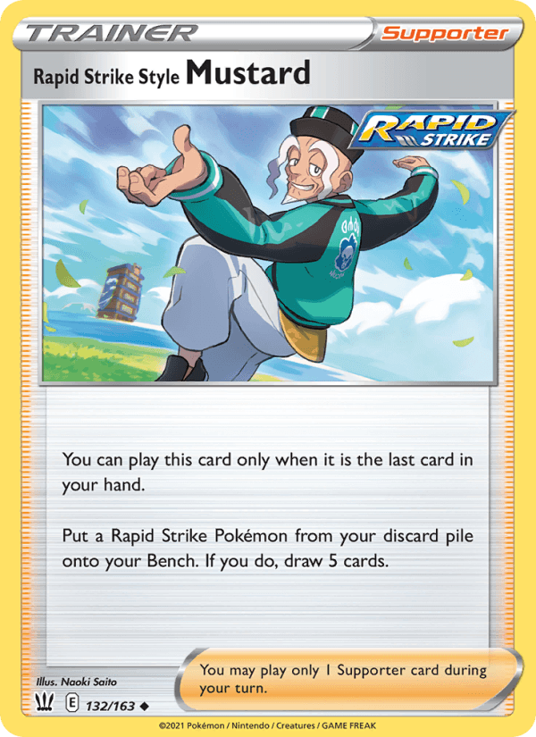 Rapid Strike Style Mustard from BATTLE STYLES 2021