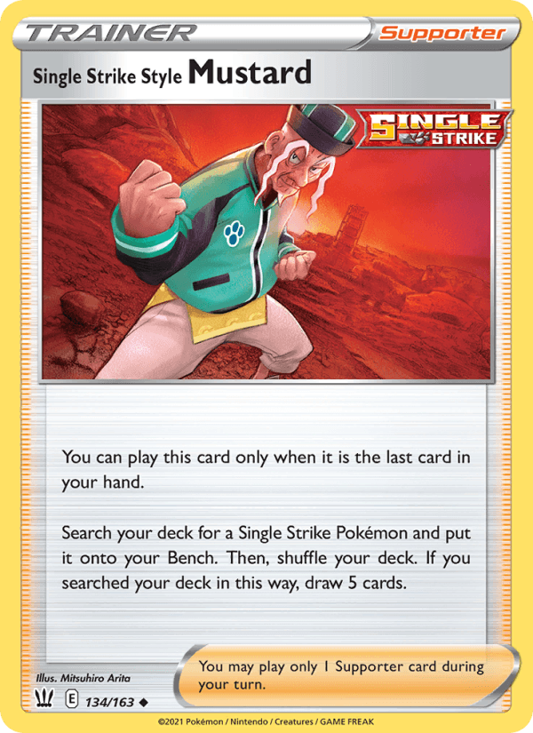 Single Strike Style Mustard from SINGLE STRIKE MASTER 2021