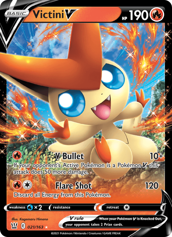 Victini V from BATTLE STYLES 2021