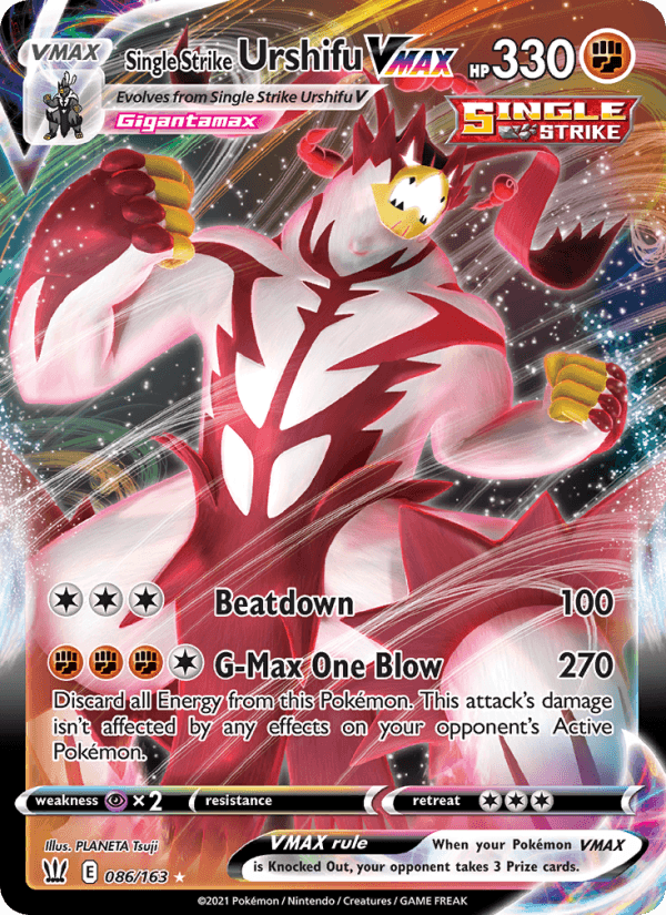 Single Strike Urshifu VMAX from SINGLE STRIKE MASTER 2021