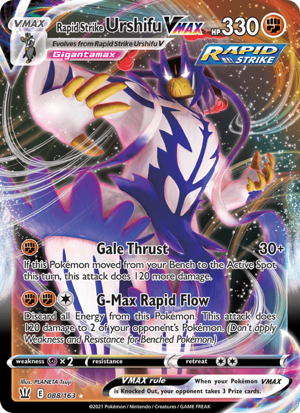 Rapid Strike Urshifu VMAX from BATTLE STYLES 2021
