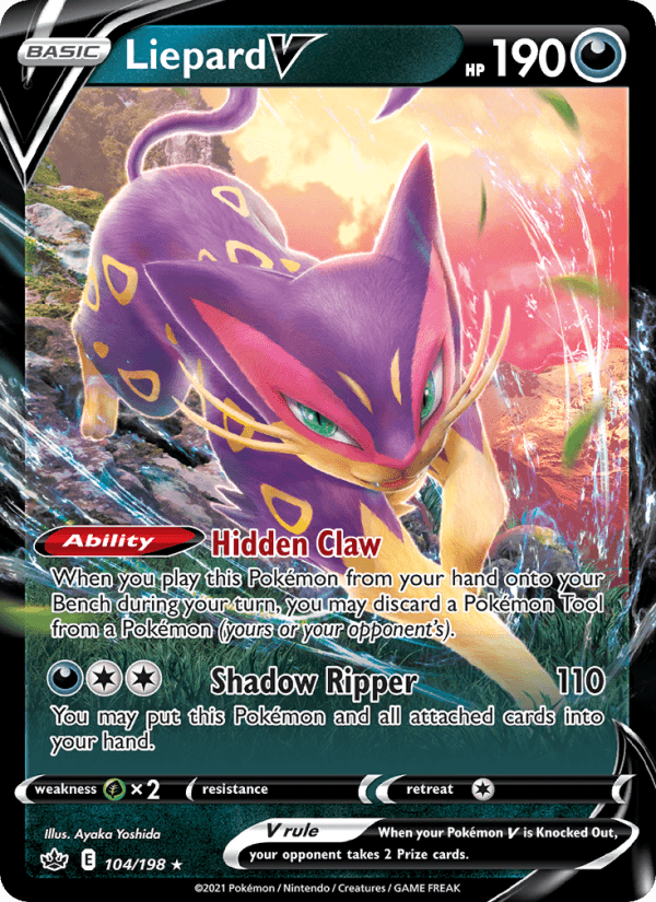 Liepard V from CHILLING REIGN 2021